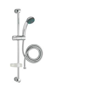 Душевой гарнитур Jacob Delafon Basic на штанге c мыльницей